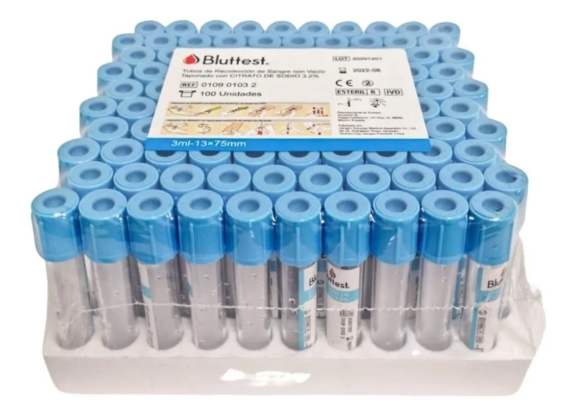 Tubos de citrato 5ml